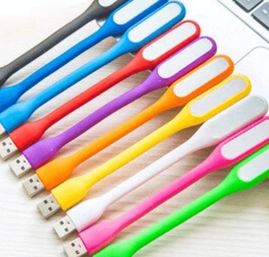 Different colors for LED book lights