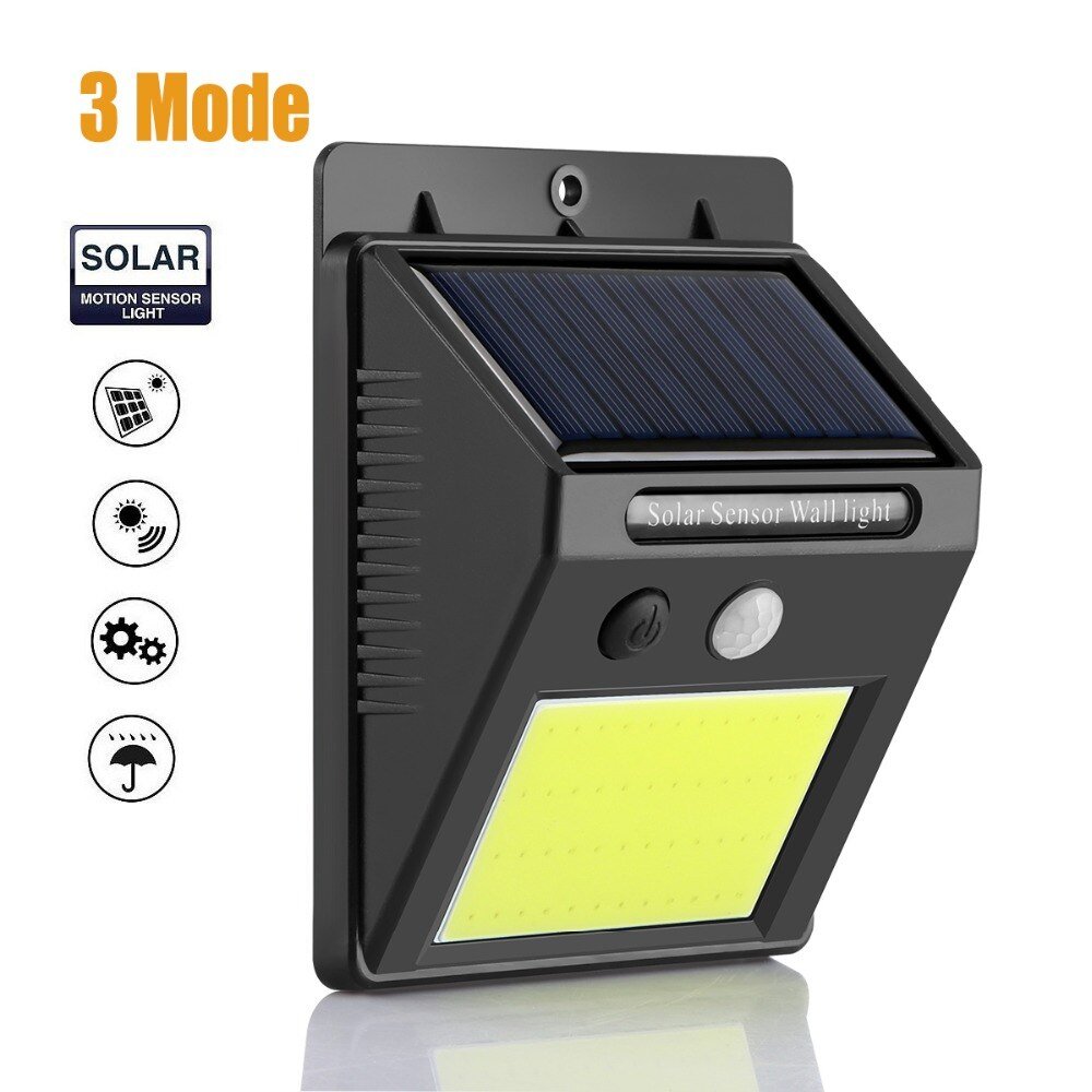  3 mode solar sensor light